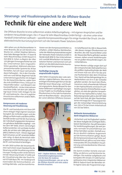 HPS Presse - EW Magazin Ausgabe 2015-10